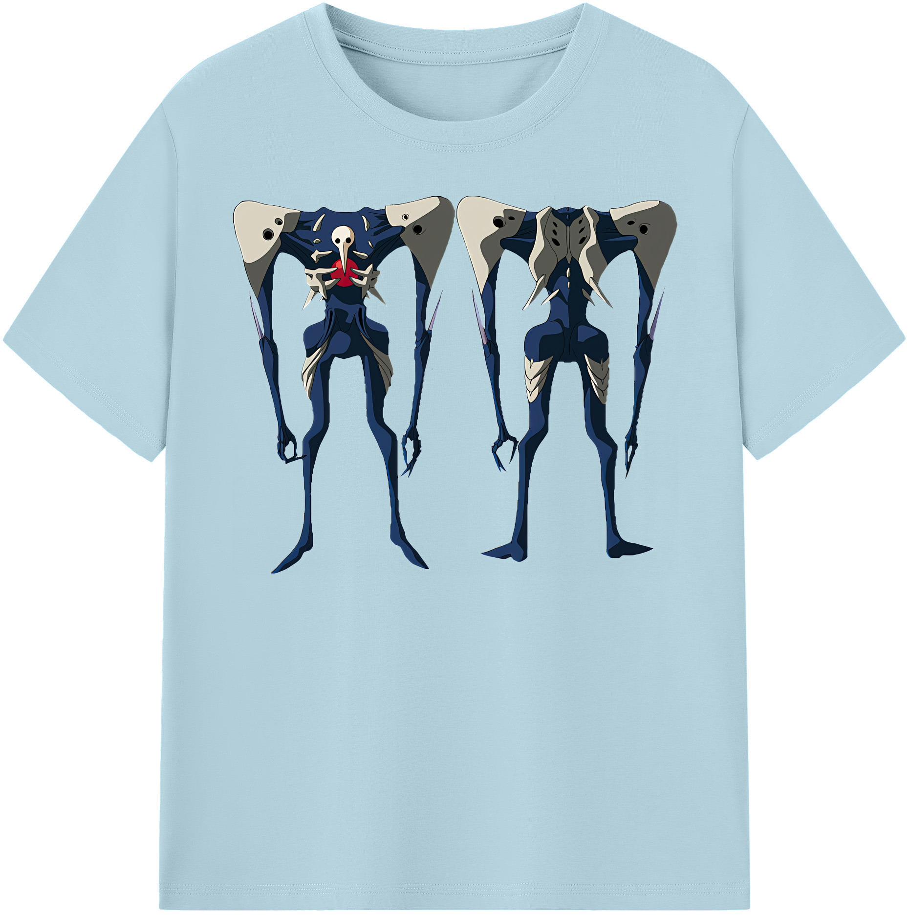 （画像用） EVA 新世紀エヴァンゲリオン 綿100％半袖Tシャツ（フロントプリント）